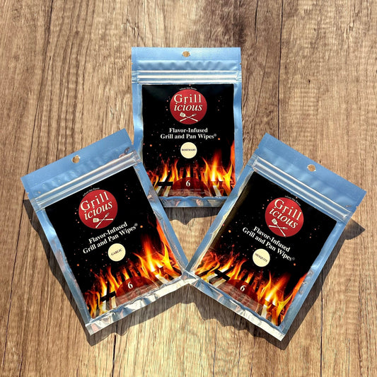 GET SMOKEY & SPICY WITH GRILLICIOUS: Mesquite, Hickory and Habanero bundle!  Free shipping!